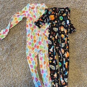 Colorful Kids Convertible Footies